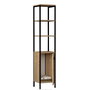 Hanah Home Armario de Baño Industrial Zafiro y Antracita 161.8 cm de Ancho x 38 cm de Alto x 34 cm de Fondo